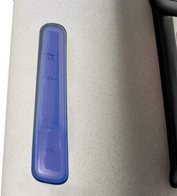 Russell Hobbs Электрочайник Luna Stone, 1.7л, металл, под камень, бежевый 26960-70 фото
