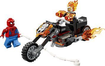 LEGO Конструктор LEGO Super Heroes Людина-павук vs. Примарний вершник на мотоциклі 76335 фото