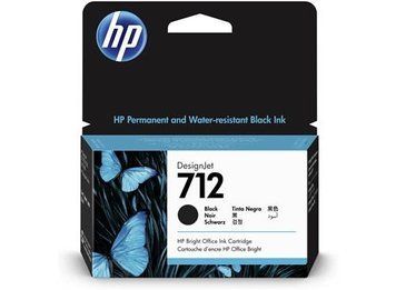 Картридж HP 712 DesignJet Т230/Т630 Black 38ml 3ED70A фото