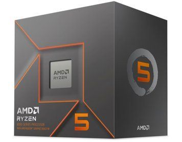 AMD Центральний процесор Ryzen 5 8600G 6C/12T 4.3/5.0GHz Boost 16Mb Radeon Graphics AM4 65W Wraith Stealth cooler Box 100-100001237BOX фото
