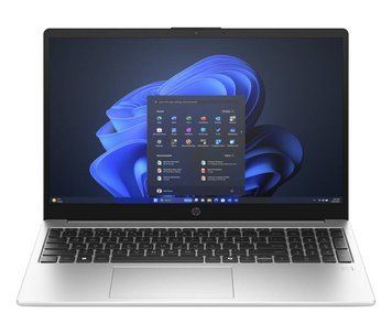 HP Ноутбук HP 250R-G10 15.6" FHD IPS, Intel 3-100U, 16GB, F512GB, UMA, Win11P, сріблястий AD1T1ET фото