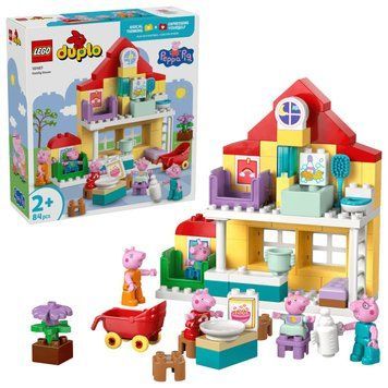LEGO Конструктор LEGO DUPLO Peppa Pig Сімейний будинок 10467 фото