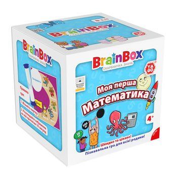 Познавательная игра - BRAINBOX МОЯ ПЕРВАЯ МАТЕМАТИКА BZZBRFMA01UA фото