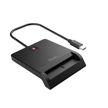 Trust Кардридер Primo Smartcard Reader, USB-C, чорний 26061_TRUST фото