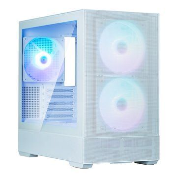 Zalman Корпус P30 AIR без БП, 1xUSB3.0, 1xUSBType-C, 3x140мм ARGB, VGA 392мм, LCS ready, TG Side Panel, mATX, білий P30AIRWHITE фото