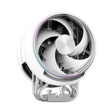 Zalman Процесорний кулер Zalman ZET5, ARGB LGA 1851, 1700, 1200, 115x, AM5, AM4, 4pin PWM, 3pin+5VARGB, TDP200W, білий ZET5WHITE фото