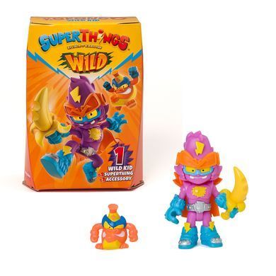 Игровой набор SUPERTHINGS серии &laquo;Wild Kids&raquo; &ndash; КАЗУМ-КИД (казум-кид, фигурка, аксессуар) PSTWD066IN00 фото
