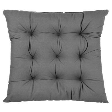 ARDESTO Подушка для стула Soft 40х40см, 100% полиэстер, серый