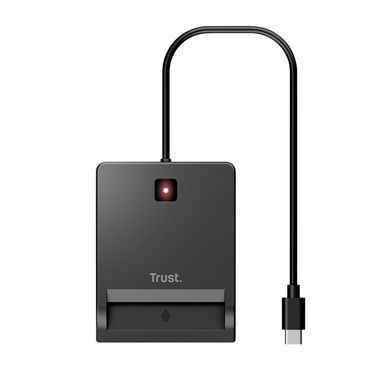 Trust Кардридер Primo Smartcard Reader, USB-C, чорний 26061_TRUST фото