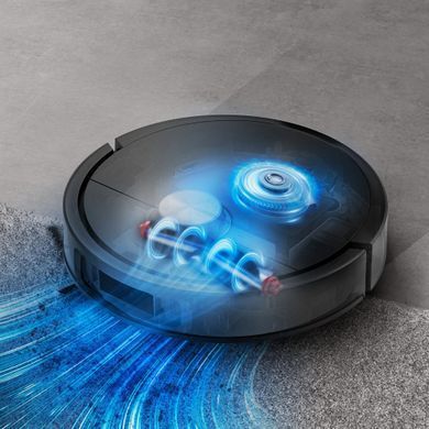 Rowenta Rowenta robot VC X-Plorer Serie 575 Max Standard, 10000ПаW, h=10.5cm, wet cleaning, bag-0.22L, dust cont -0.3L, battery operation up to 120min, black RR95A5E0 фото