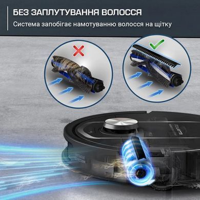 Rowenta Rowenta robot VC X-Plorer Serie 575 Max Standard, 10000ПаW, h=10.5cm, wet cleaning, bag-0.22L, dust cont -0.3L, battery operation up to 120min, black RR95A5E0 фото