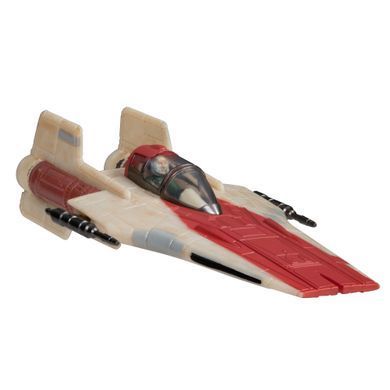 Star Wars Ігрова колекційна фігурка Small Vehicle Транспорт та фігурка A-Wing 7.5см SWJ0079 фото