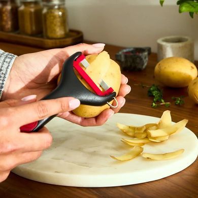 Tefal Tefal Peeler, Ingenio+, stainless steel, plastic, red-black