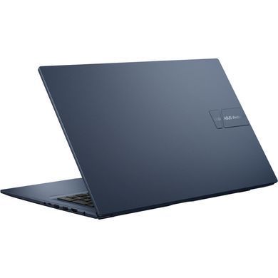 ASUS Ноутбук ASUS Vivobook 17 X1704VA-AU662 17.3" FHD IPS, Intel U300, 16GB, F512GB, UMA, NoOS, Блакитний 90NB10V2-M00SL0 фото