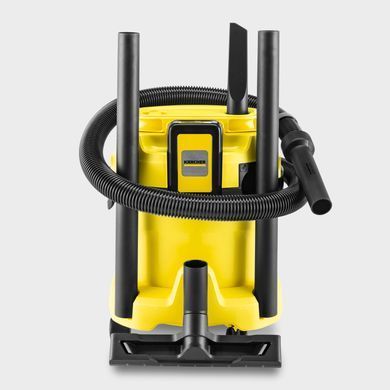 Karcher Пылесос WD 2-18 хозяйский, аккумуляторный, 12л, 18В, без АКБ и ЗУ 1.628-500.0 фото