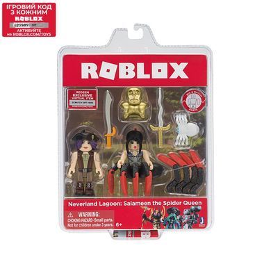 Roblox Игровая коллекционная фигурка Game Packs Neverland Lagoon: Salameen the Spider Queen ROB0207 фото