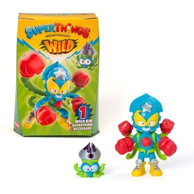 Игровой набор SUPERTHINGS серии &laquo;Wild Kids&raquo; &ndash; КАЗУМ-КИД (казум-кид, фигурка, аксессуар) PSTWD066IN00 фото