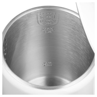 Sencor Электрочайник 1.7л, Strix, LED дисплей, двойные стенки, белый SWK0950WH фото