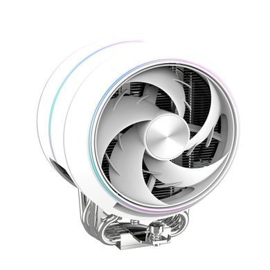 Zalman Процесорний кулер Zalman ZET5, ARGB LGA 1851, 1700, 1200, 115x, AM5, AM4, 4pin PWM, 3pin+5VARGB, TDP200W, білий ZET5WHITE фото
