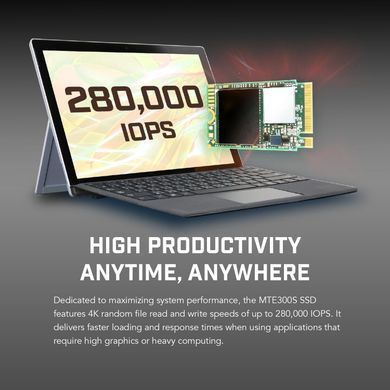 Transcend Накопитель SSD M.2 256GB PCIe 3.0 MTE300S 2230 TS256GMTE300S фото