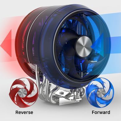 Zalman Процесорний кулер Zalman ZET5, ARGB LGA 1851, 1700, 1200, 115x, AM5, AM4, 4pin PWM, 3pin+5VARGB, TDP200W, білий ZET5WHITE фото