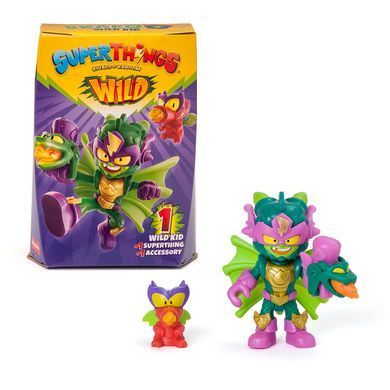 Игровой набор SUPERTHINGS серии &laquo;Wild Kids&raquo; &ndash; КАЗУМ-КИД (казум-кид, фигурка, аксессуар) PSTWD066IN00 фото