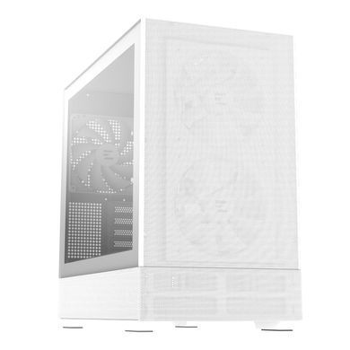 Zalman Корпус P30 AIR без БП, 1xUSB3.0, 1xUSBType-C, 3x140мм ARGB, VGA 392мм, LCS ready, TG Side Panel, mATX, белый P30AIRWHITE фото
