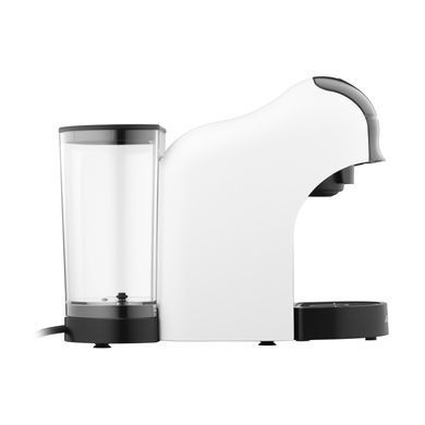 ARDESTO Кофеварка капсульная, 0.8л, капсулы Nespresso, Nescafe Dolce Gusto, молотый кофе, сенсорное управление, белый YCM-CNDE фото