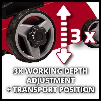 Einhell Аэратор-скарификатор аккумуляторный GC-SC 36/31 Li, PXC 18В, 31см, 10.9кг (без АКБ и ЗУ) 3420660 фото
