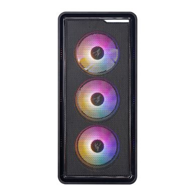 Корпус Zalman M3 Plus RGB, без БЖ, 1xUSB3.0, 2xUSB2.0, 4x120mm RGB fan, TG Side Panel, mATX, чорний M3PLUSRGB фото
