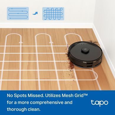 TP-Link Робот-пылесос TAPO RV 30 MAX LIDAR с поддержкой влажной уборки + док-станция TAPO-RV30-MAX-PLUS фото