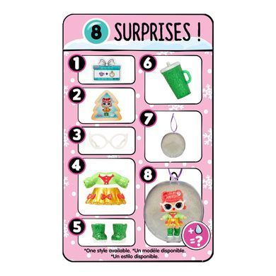 Ігровий набір з лялькою L.O.L.SURPRISE! серії "Holiday Surprise" &ndash; КРАСУНЯ (у дисплеї) 593041 фото