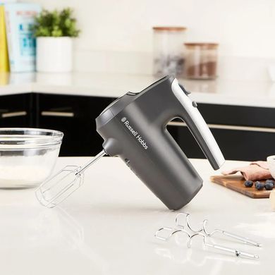 Russell Hobbs Міксер ручний Desire Matte Charcoal, 185Вт, чорно-сірий 27151-56 фото