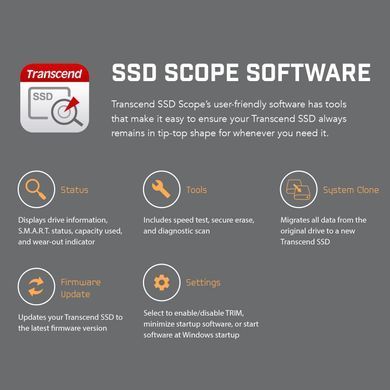 Transcend Накопитель SSD M.2 256GB PCIe 3.0 MTE300S 2230 TS256GMTE300S фото
