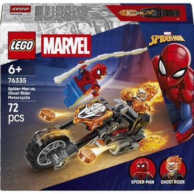 LEGO Конструктор LEGO Super Heroes Людина-павук vs. Примарний вершник на мотоциклі 76335 фото