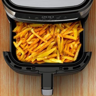 Moulinex Мультипіч Easy Fry&Grill Window, 1550Вт, чаша-4.2л, сенсорне керув., 8 програм, з віконцем, пластик, чорний EZ506820 фото