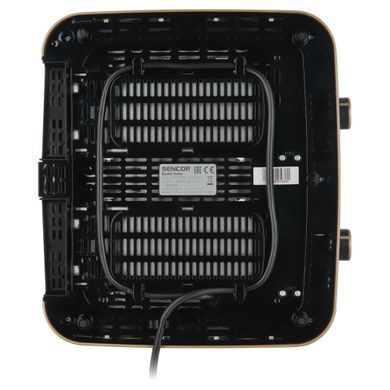 Sencor Тостер Sencor 1600Вт, підігрів, розморожування, 4 слоти, пластик, чорно-золотий