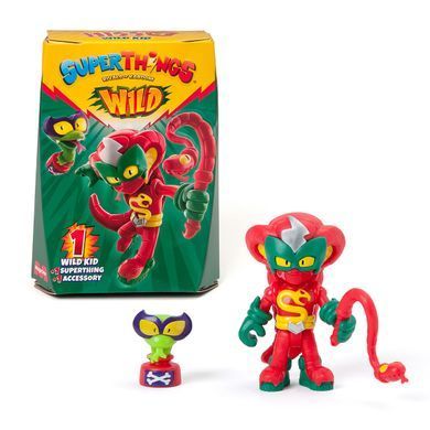 Игровой набор SUPERTHINGS серии &laquo;Wild Kids&raquo; &ndash; КАЗУМ-КИД (казум-кид, фигурка, аксессуар) PSTWD066IN00 фото