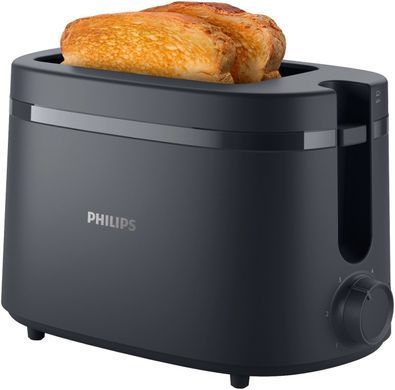 Philips Тостер Essentials Collection 650Вт, пластик, темно-серый