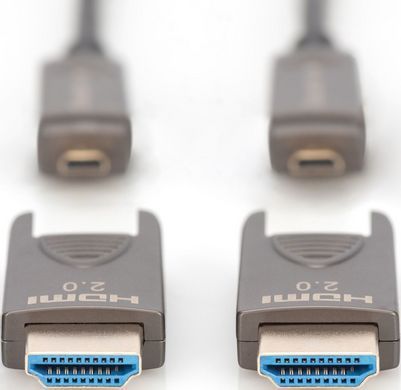 Digitus Кабель DIGITUS HDMI (M/M), 4K, AOC, 10м, чорний AK-330127-100-S фото