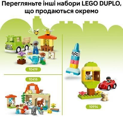 LEGO Конструктор LEGO DUPLO Town Творчий сад і квіти 10444- фото