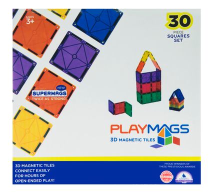 Конструктор Playmags магнитный набор 30 эл. PM154 фото