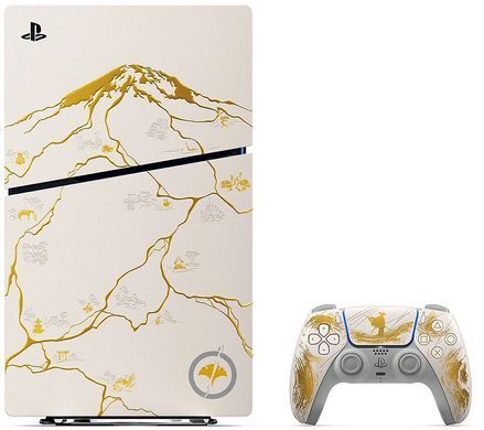 PlayStation Ігрова консоль 5 Slim Blu-ray (Ghost of Yotei Limited Edition) 1000048368 фото