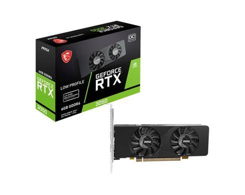 MSI Відеокарта GeForce RTX 3050 6GB GDDR6 LP E OC 912-V812-213 фото