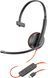 Poly Гарнитура компьютерная моно On-ear Blackwire 3210, USB-A, USB-C, однонаправленный, черный 2 - магазин Coolbaba Toys