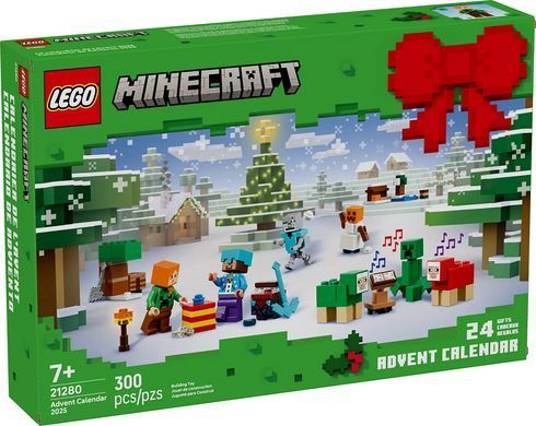 LEGO Конструктор Advent Minecraft 2025 21280- фото