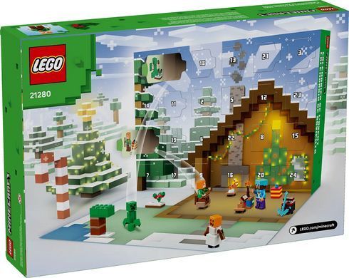 LEGO Конструктор Advent Minecraft 2025 21280- фото
