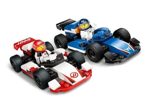 LEGO Конструктор LEGO City Автомобілі для перегонів F1 команд Williams Racing та Haas F1 60464 фото