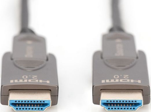 Digitus Кабель DIGITUS HDMI (M/M), 4K, AOC, 10м, чорний AK-330127-100-S фото