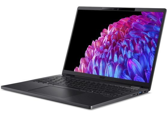 Acer Ноутбук TravelMate TMP614-73 14" 2.8K OLED, Intel U7-155H, 32GB, F1TB, UMA, Win11P, черный NX.B5WEU.005 фото